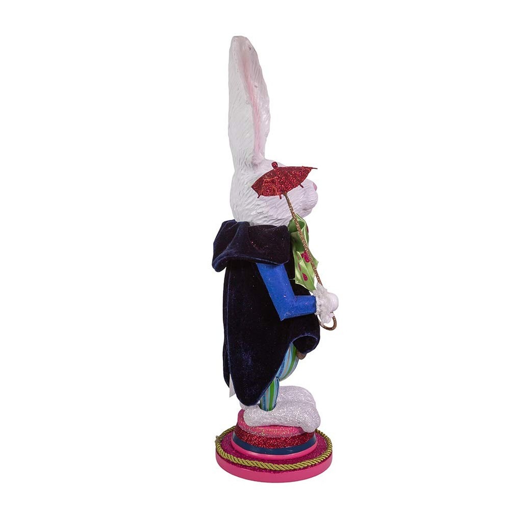 Kurt S. Adler 18" Hollywood White Rabbit Nutcracker