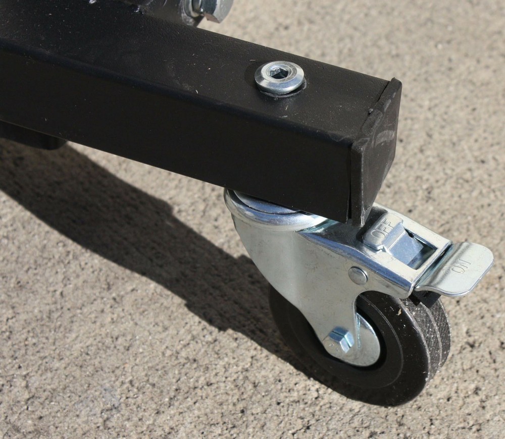 Engine Access Foldable Topside Creeper With Adjustable Height & Padded Deck