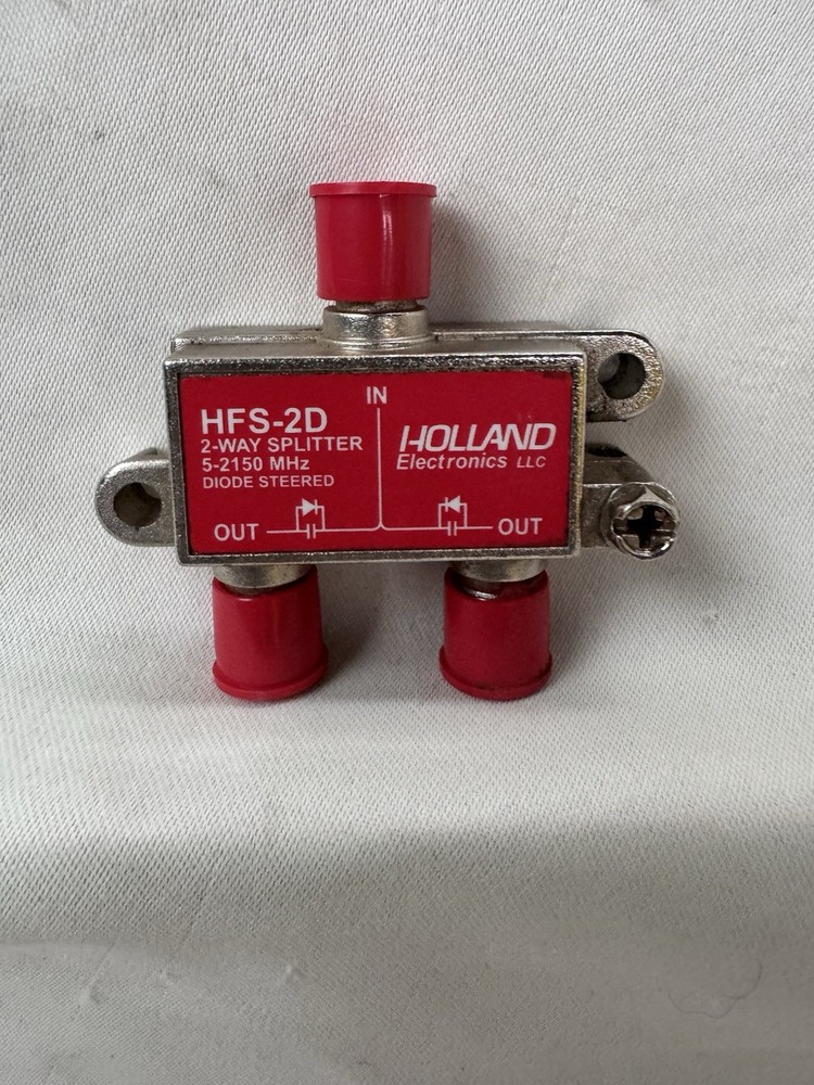 HFS-2D 2 way splitter Holland Electronics LLC