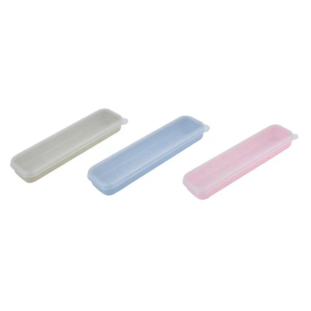 3 Pcs Camping Cutlery Case Utensil Flatware Box Dishware Kitchen Utensils Pic...