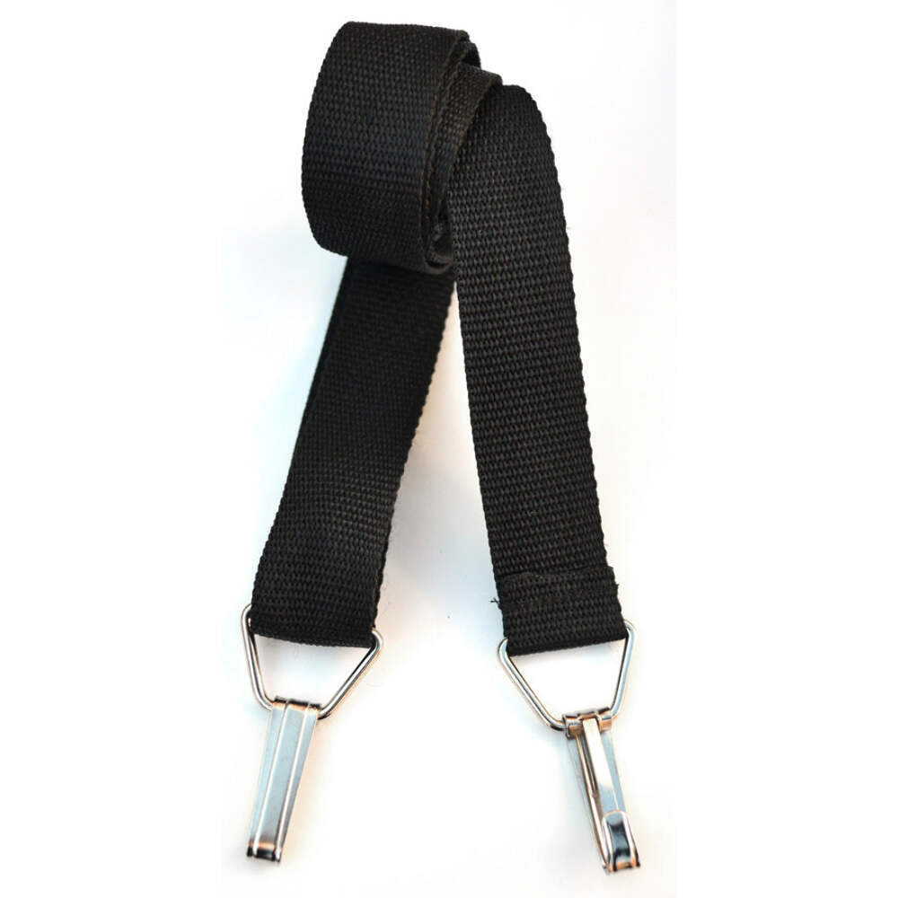 Magma 2" Soft-hand Polypropylene Black Side Drumb Strap (07MPR01.)