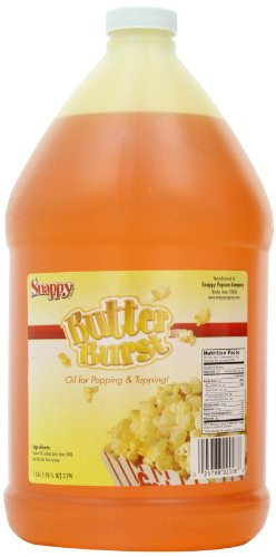 Snappy Butter Burst Popcorn Oil, 1 Gallon