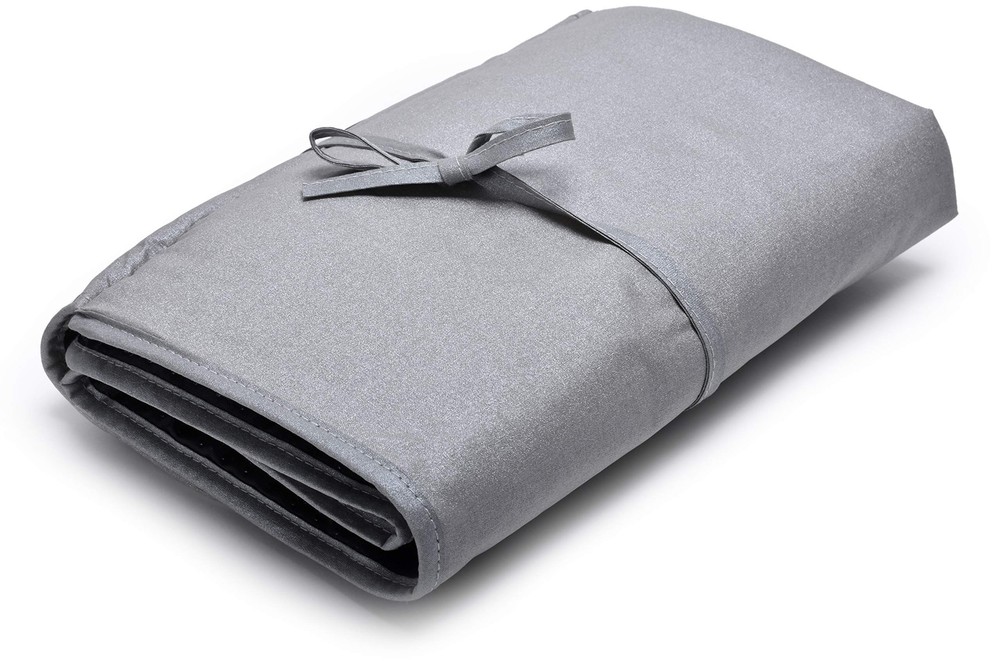 Portable Ironing Mat Easily Change Any Flat Surface Into An Ironing Board. Featu