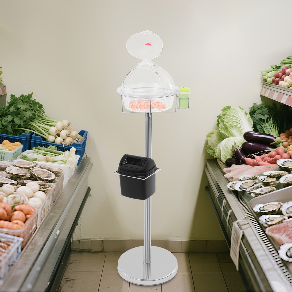 Food Sample Display Stand, Sample Display Stand for Grocery Store Bar Bakery