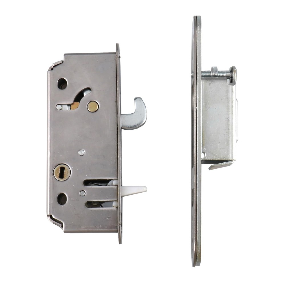 Andersen Reachout Lock and Receiver Kit for 2-Panel Gliding Patio Silver