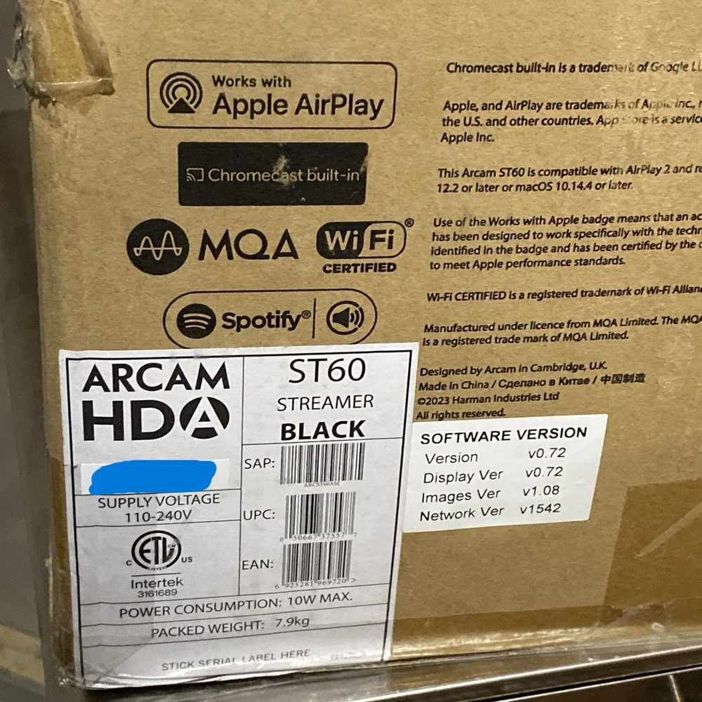 Arcam ST60 Network Streamer Excellent Condition