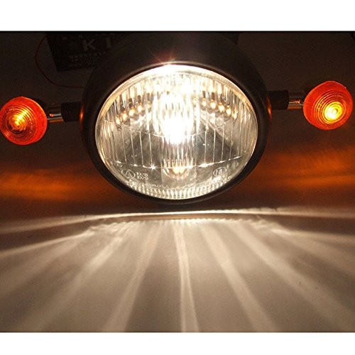 Retro Motorcycle Headlight Turn Signal Light Bracket Mount Universal for