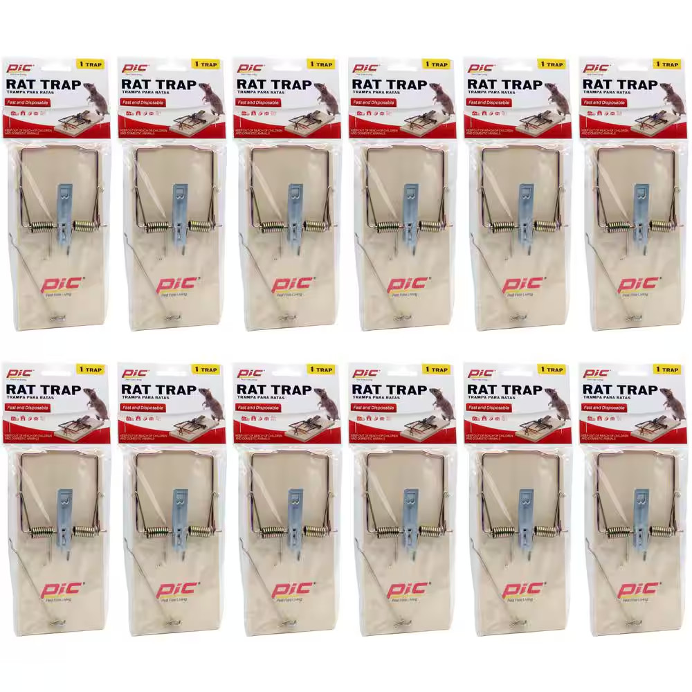 Rat Wood Trap (12-Pack per Case)