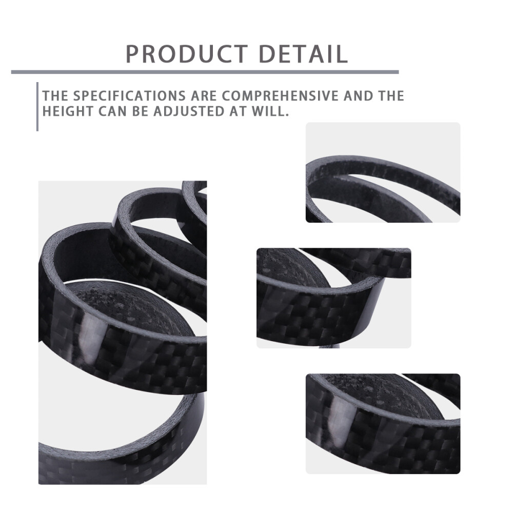 5PCS Bike Spacers Premium Stem Handlebar Washer Spacers