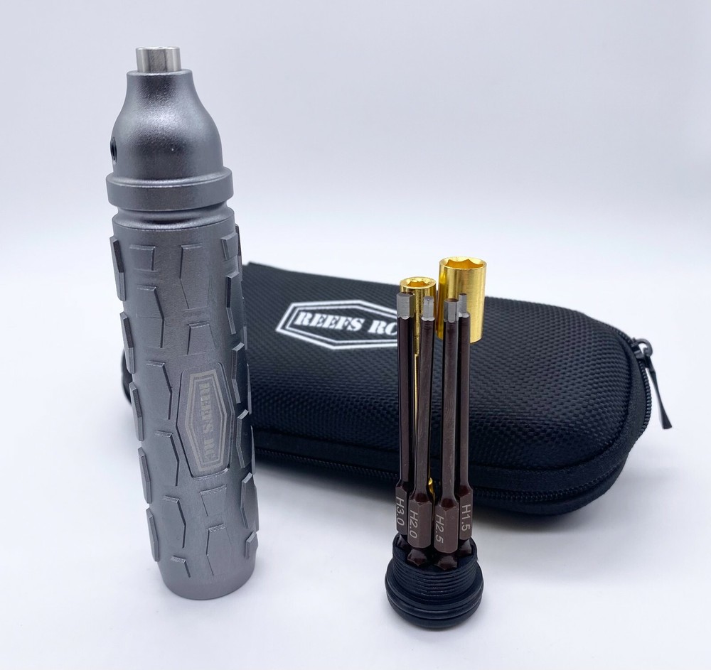 REEFS RC 6pc Multi Tool Handle w/ Carrying Case REEFS88