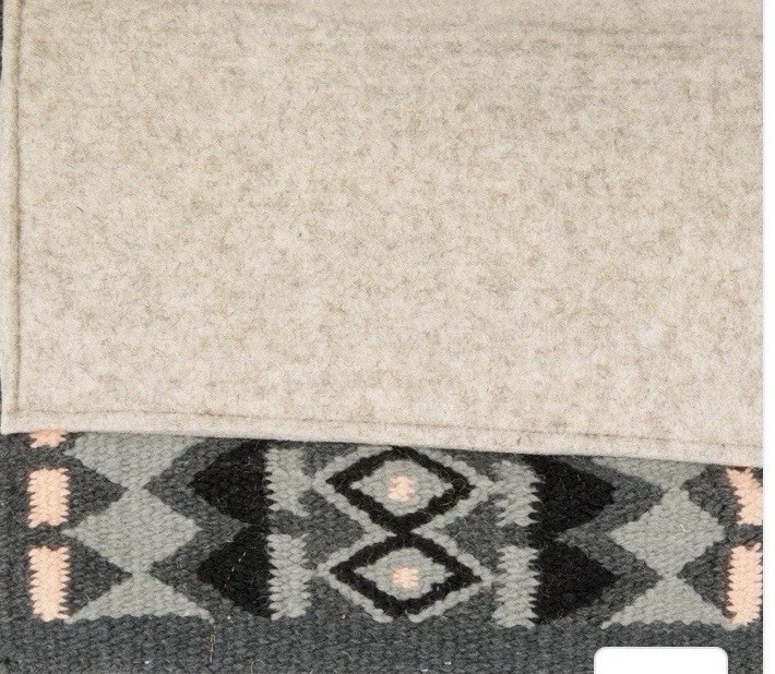 Weaver Leather Flex Contour Wool Blend Saddle Pad, 32 x 34”