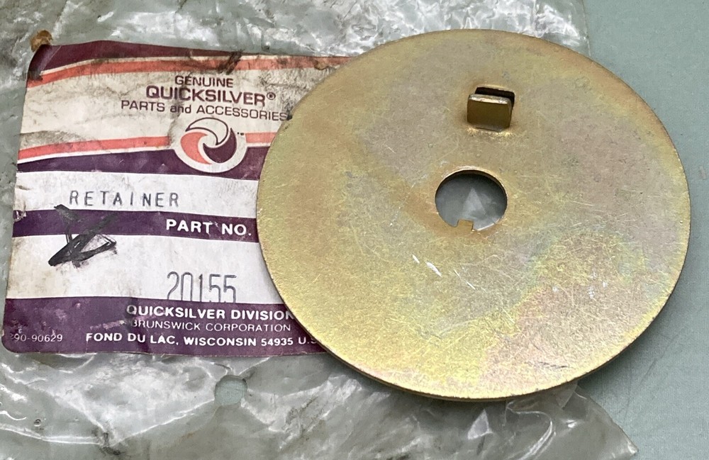 NEW GENUINE MERCURY QUICKSILVER 20155 STARTER SPRING RETAINER