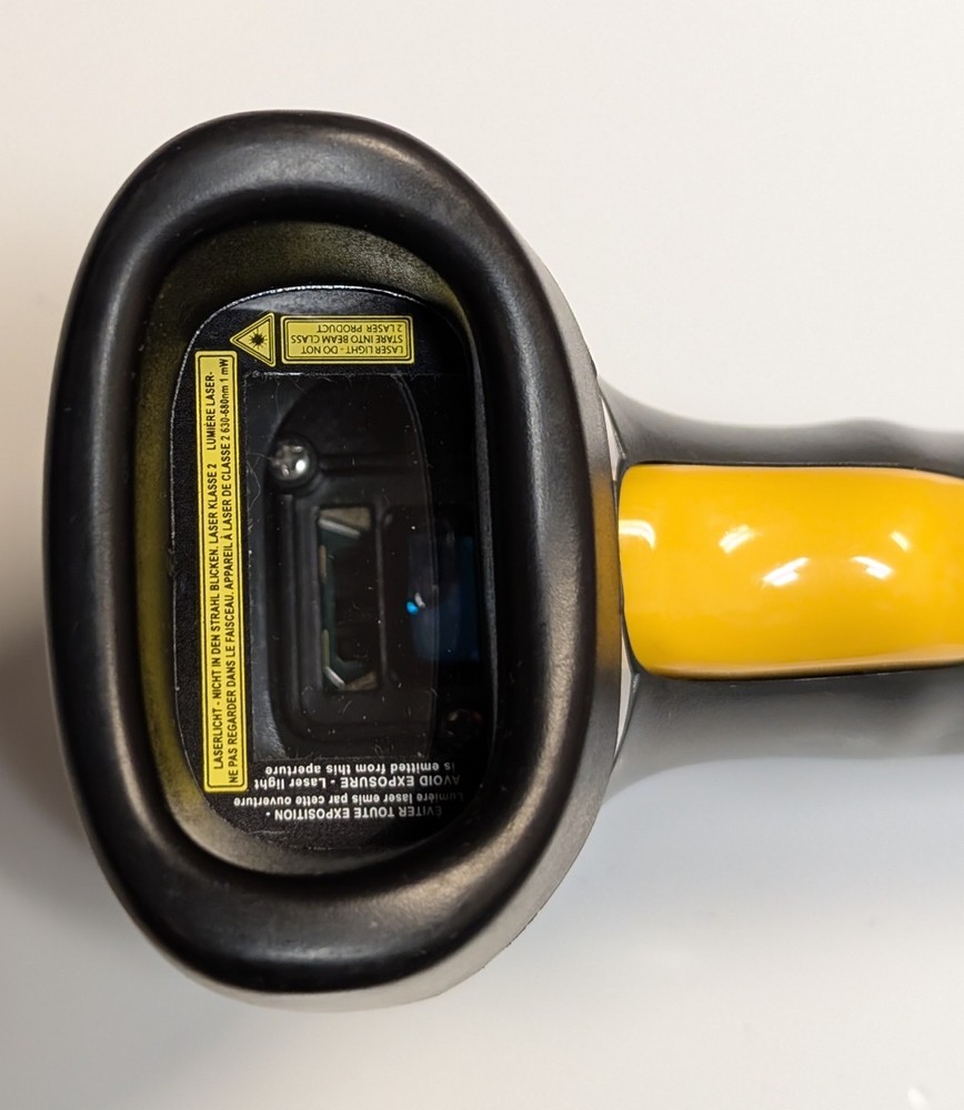 Symbol Technologies LS2208-SR20007 USB Barcode Scanner + Stand