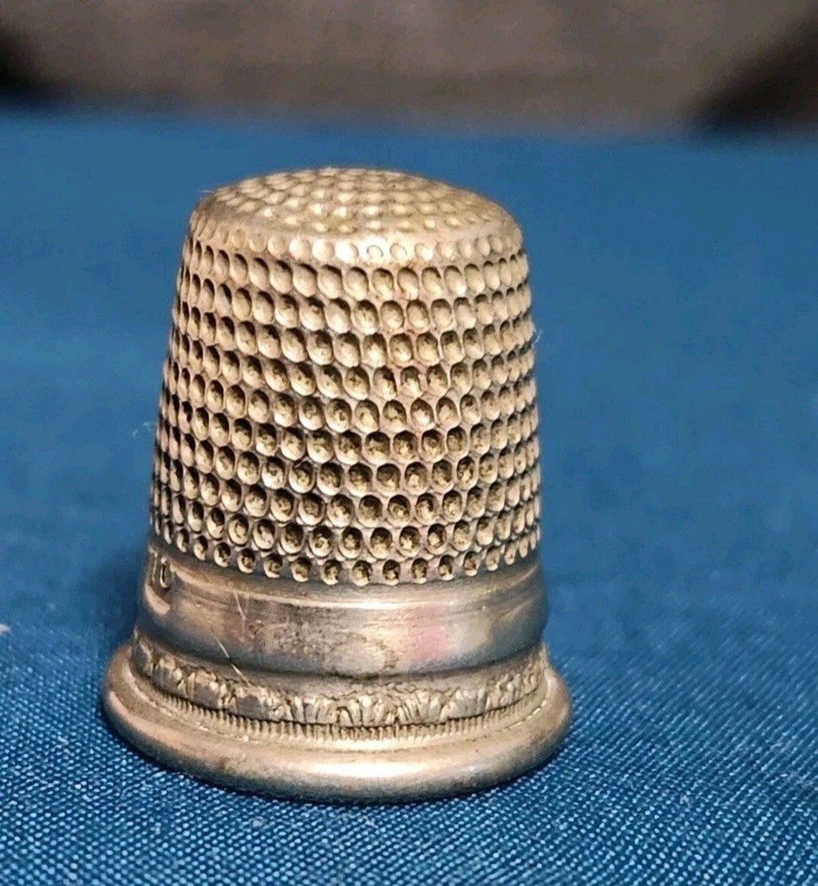 Antique England Thimble Size 10