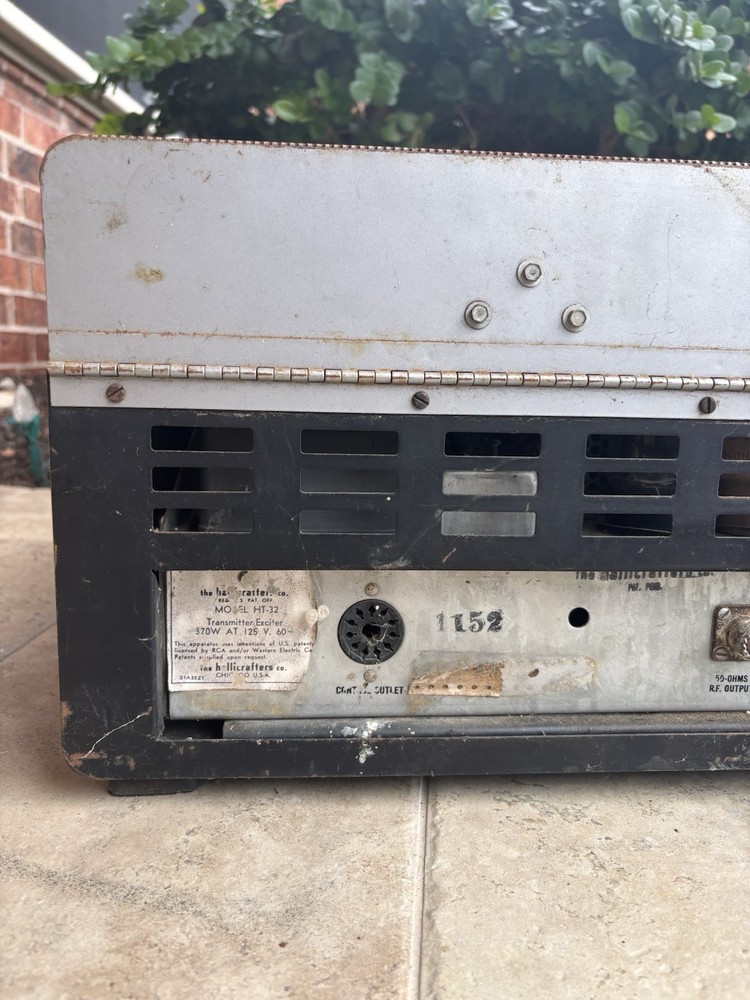 ⭐️Vintage Hallicrafters Ham Radio Transmitter⭐️Model HT-32A⭐️Untested⭐️