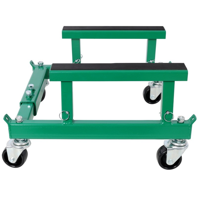Engineering ATV Motorcycle Engine Cradle Dolly, Frame Racks 1500lbs Green