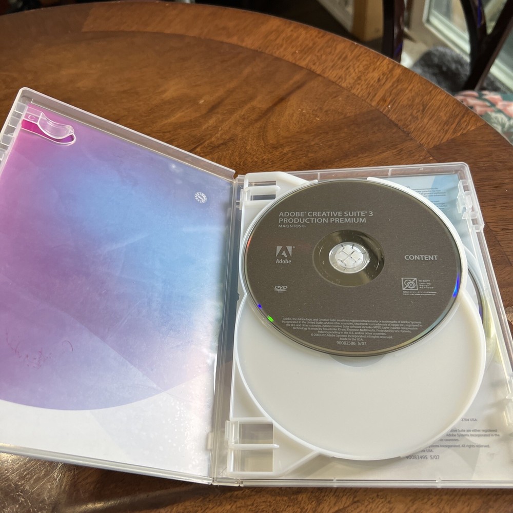 adobe creative suite 3 production premium MACINTOSH No Serial Number