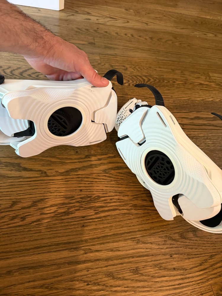 Bataleon Chaos Heelwrap bindings, white L/XL