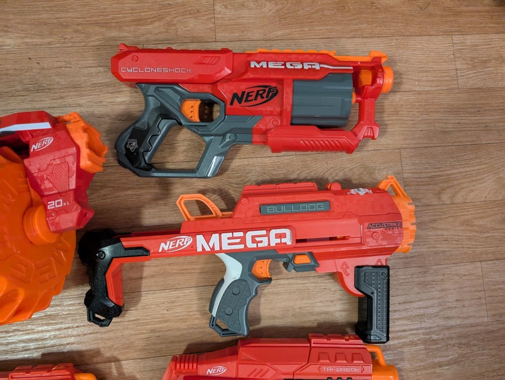 Nerf Mega Lot Of 6