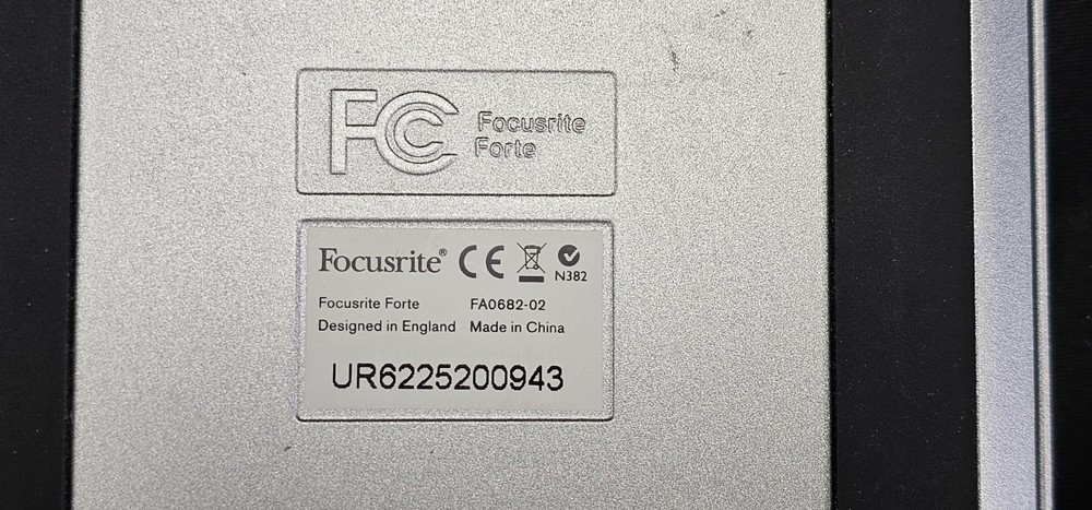 Focusrite Forte USB Digital Recording Interface