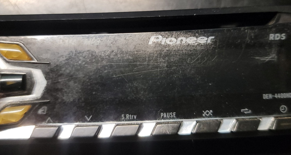 PIONEER DEH4400HD FACEPLATE ONLY TESTED