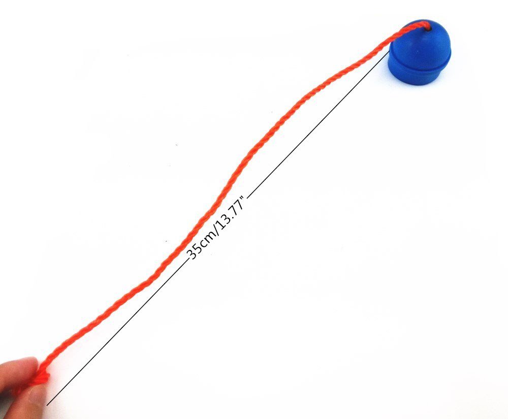 3pcs Mix Color Rubber Pool Table Billiard Cue Chalk Holders with String