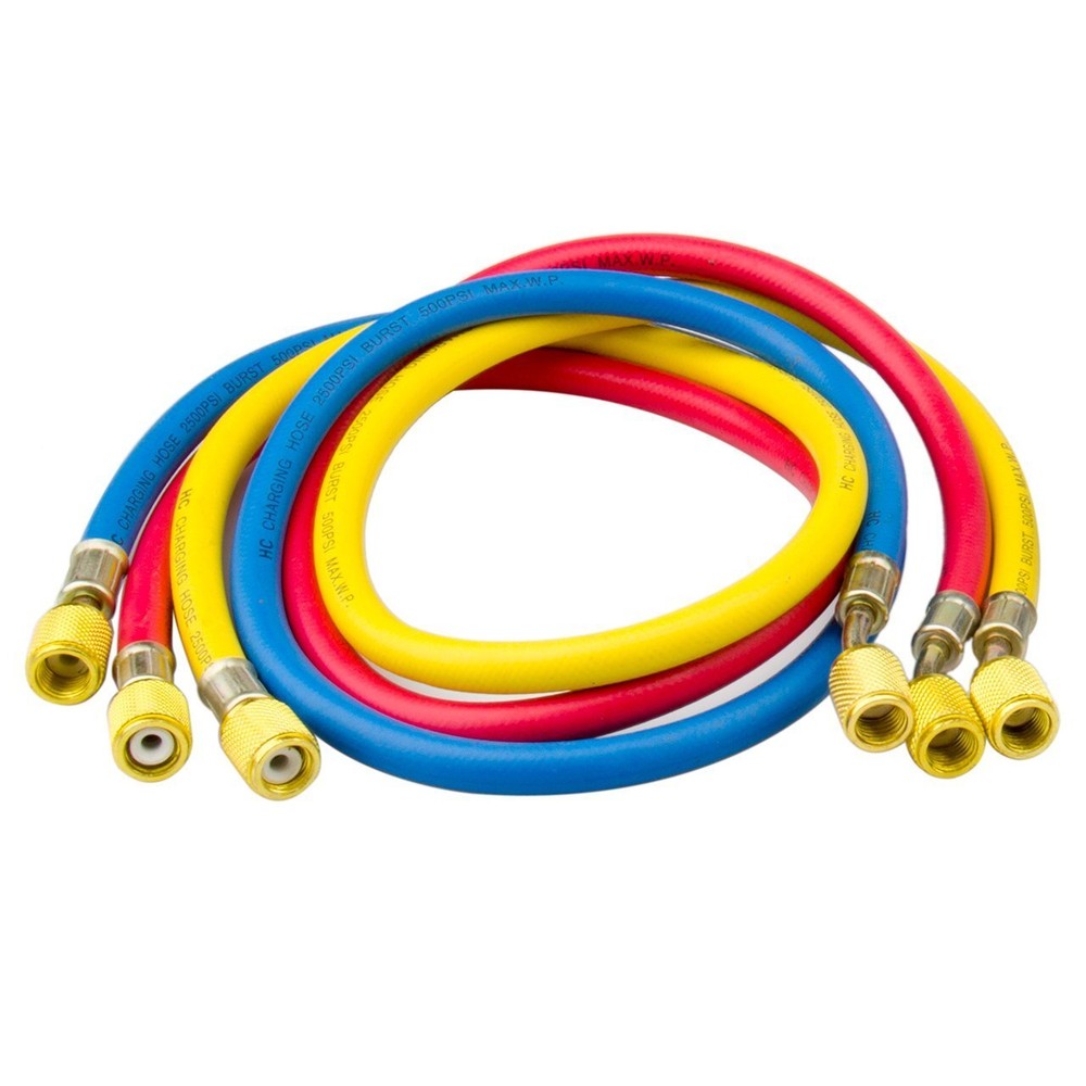 Manifold Gauge Set Refrigeration Freon For HVAC/AC 3FT