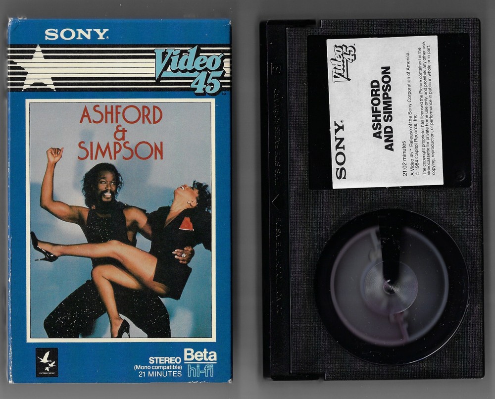Ashford & Simpson Betamax 1984 BETA It's Much Deeper High Rise