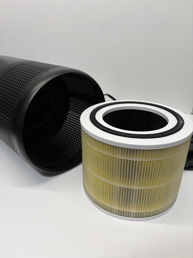 LEVOIT Core 300 Tabletop Air Purifier Black HEPA-Type Timer Night Light