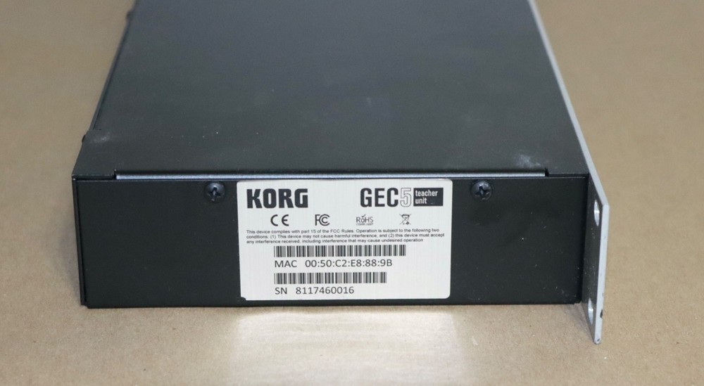 Korg GEC5 Group EDUCATION CONTROLLER, TEACHER UNIT