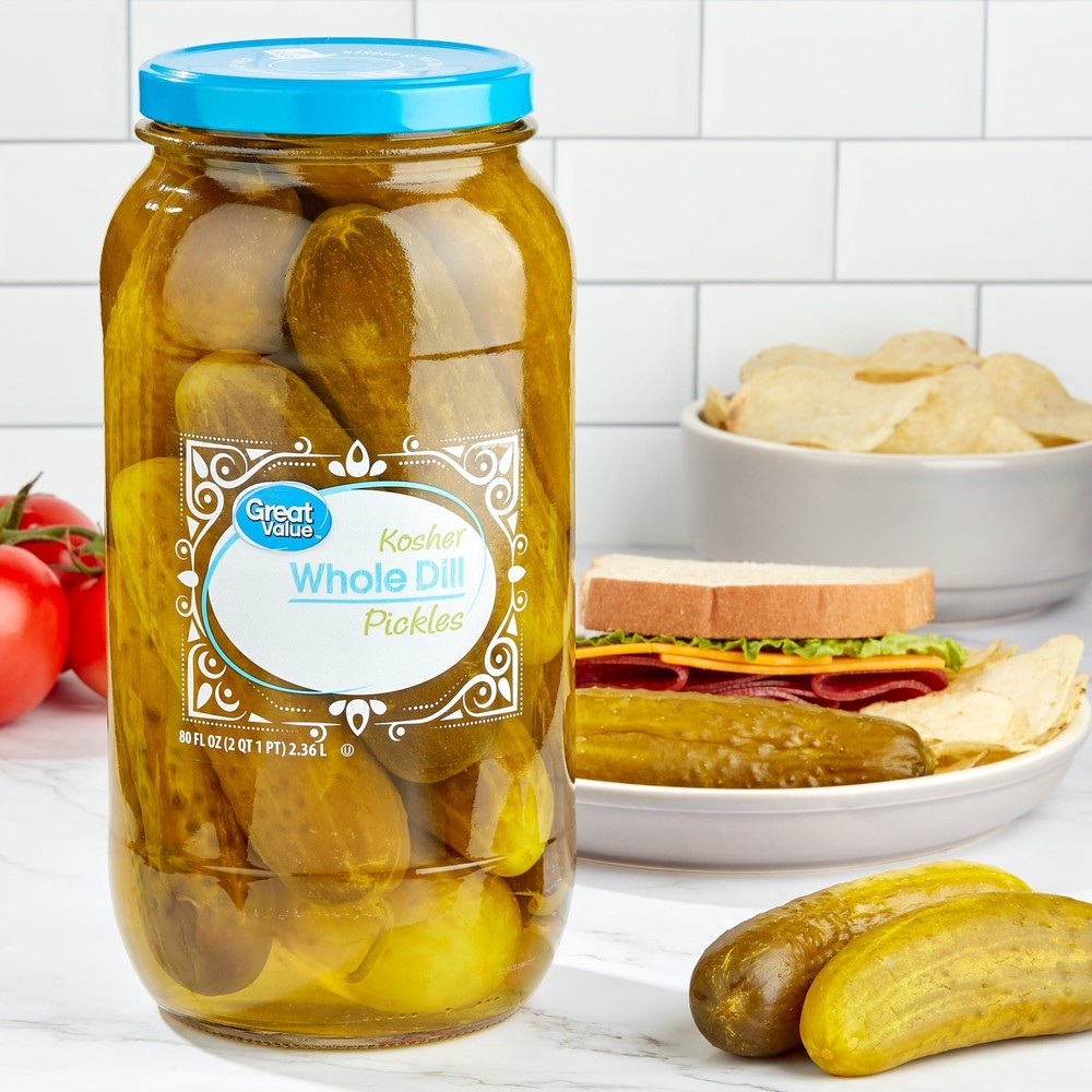 Kosher Whole Dill Pickles Fresh Pack, 80 fl oz
