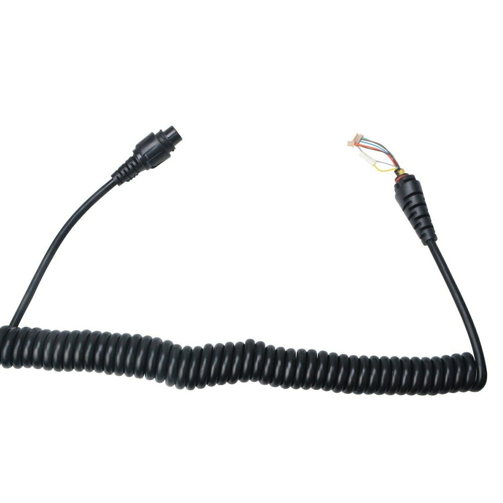9ft/2.85m Stretchable Speaker Microphone Spring Cable Line for Hytera SM25A1 d