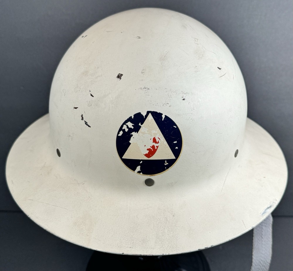 WWII Civil Defense Helmet