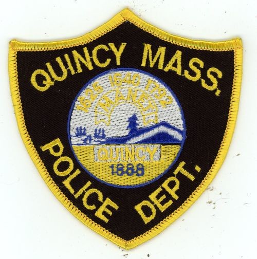 MASSACHUSETTS MA QUINCY POLICE NICE SHOULDER PATCH SHERIFF