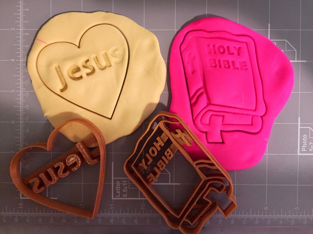 Christening Cookie Cutter Set