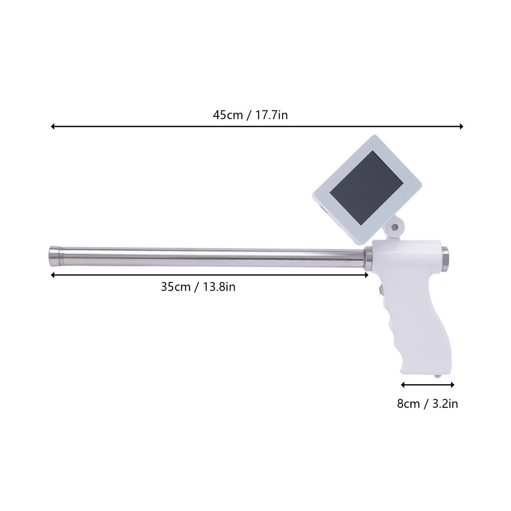 Visual Artificial Insemination Gun Cow Kit Camera w/ 360?? Adjustable Screen