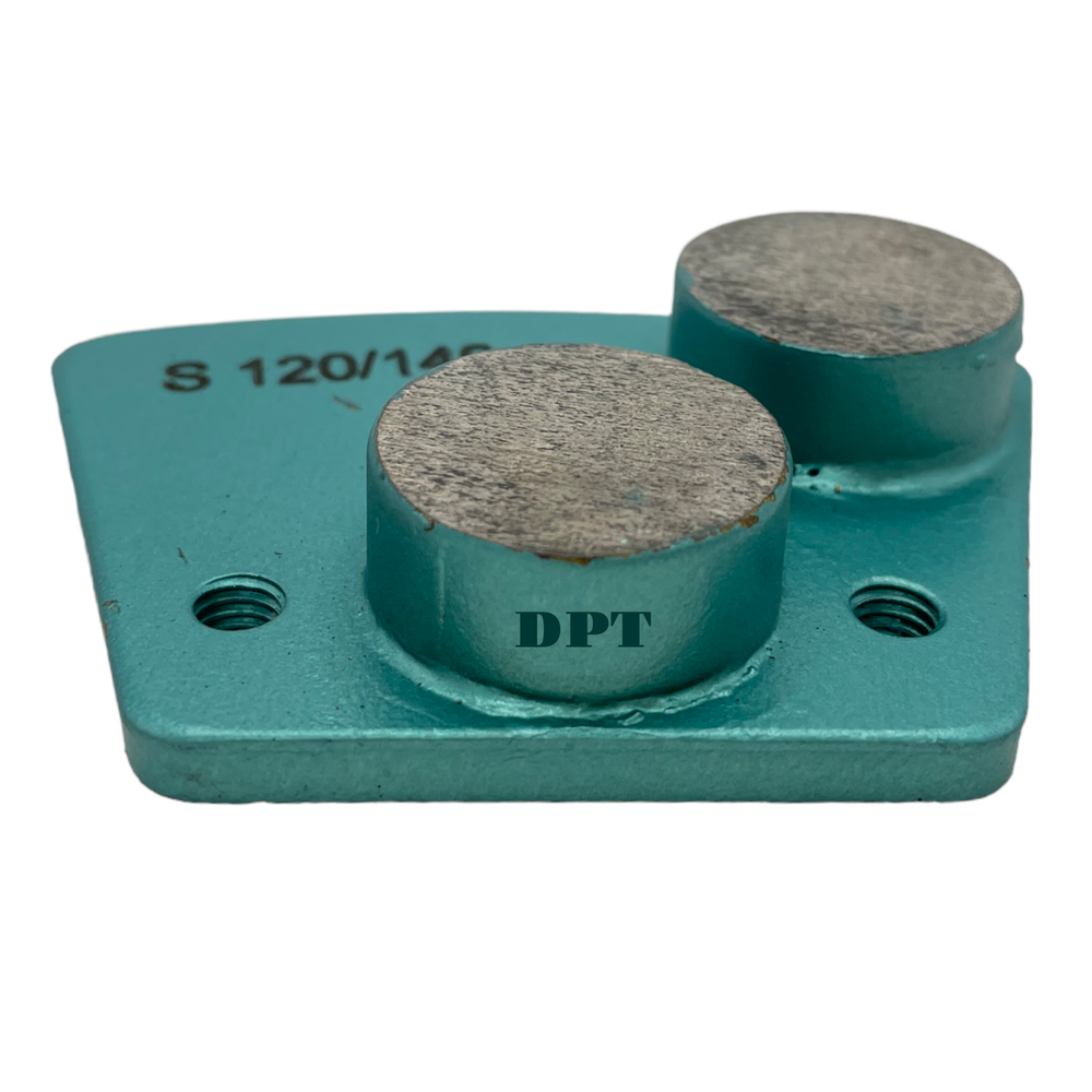 Trapezoidal Grinding Tooling Discs Bolt on Concrete Grinders Soft Bond 120 Grit