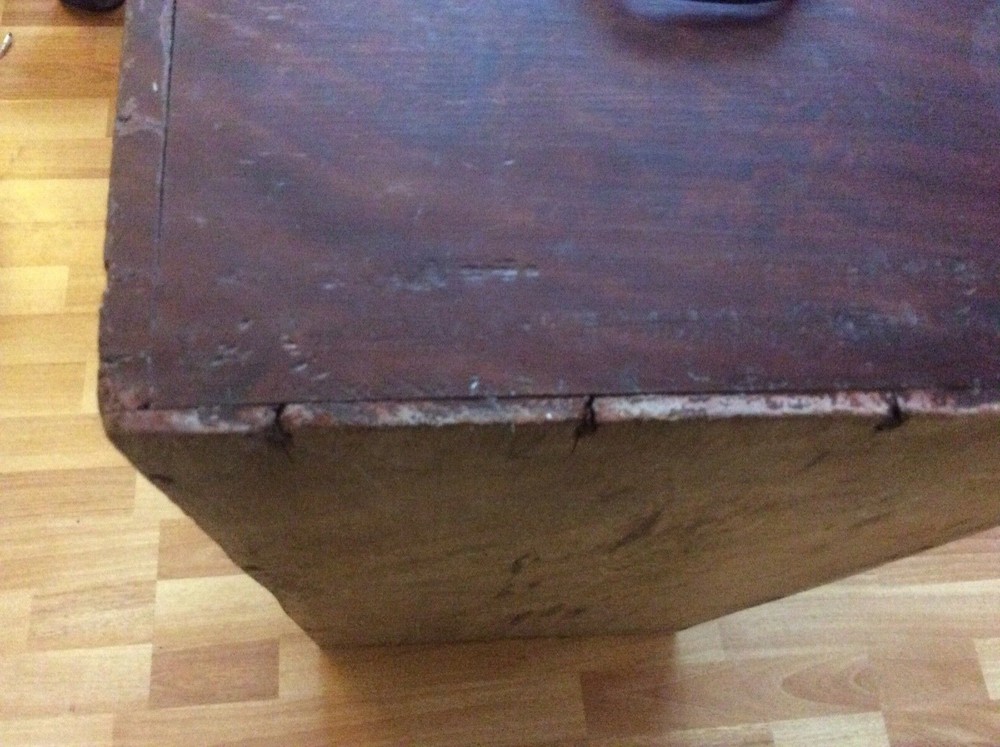 Vintage Walnut Trunk