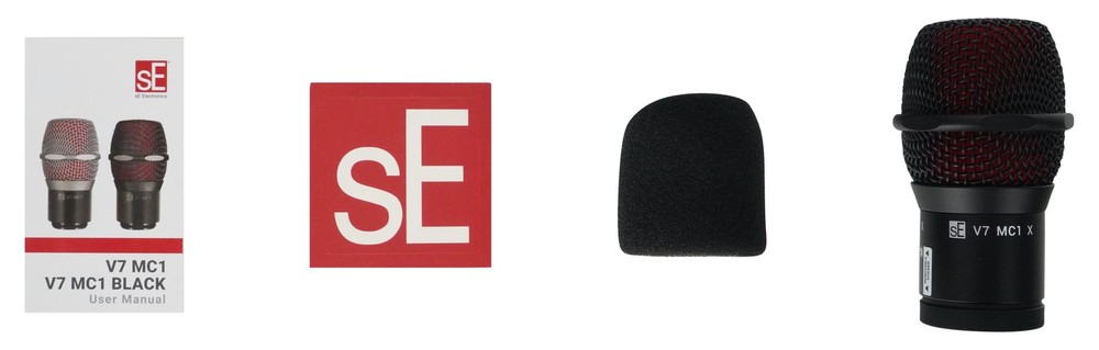 Se Electronics V7 MC1X Black Wireless Microphone Capsule for Shure Transmitter