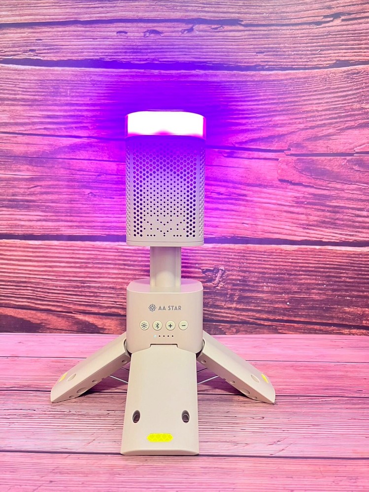 Rechargeable Camping Lantern with Bluetooth Speaker, camping lights