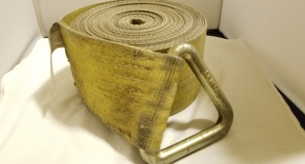 DLD TRUCK STRAP 4 INCH YELOW