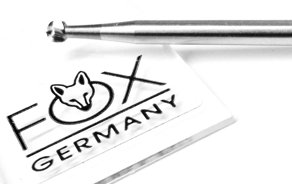 Round Carbide Bur Size 0.3mm Fox 003 Germany 1 PC