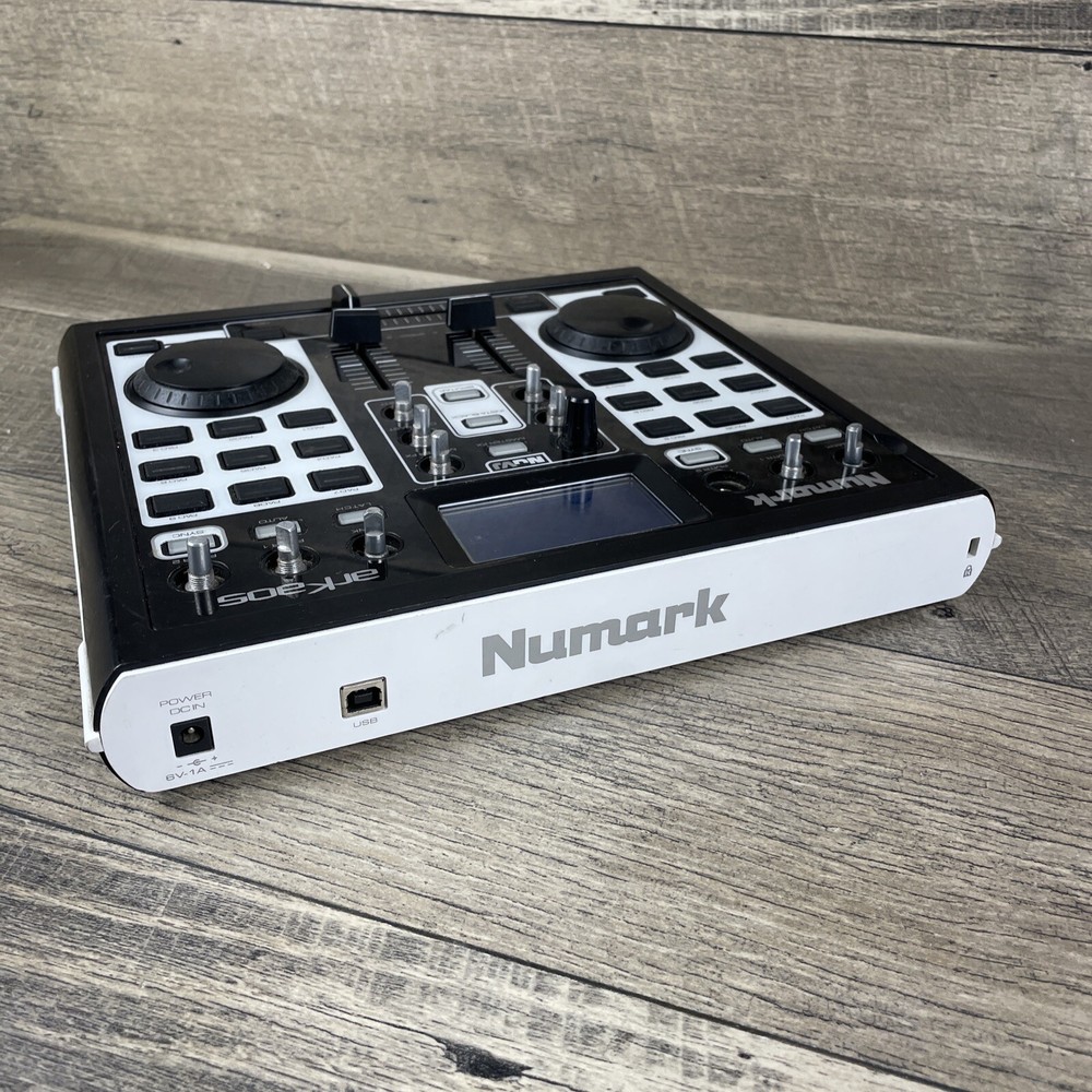 Numark NUVJ arkaos Mixer Controller ⚠️powers On No Other Testing ⚠️sold As-is