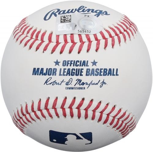 Carson Benge New York Mets Autographed Baseball Fanatics Authentic Certified
