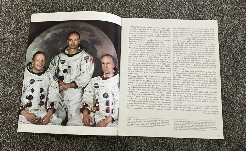 Apollo XI NASA Facts Gemini-4 Space Exploration Booklets Posters Bundle x 3