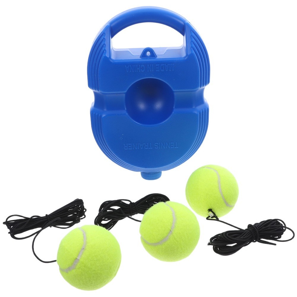 High Bounce Tennis Trainer Set With Elastic String And Non Base For Kids