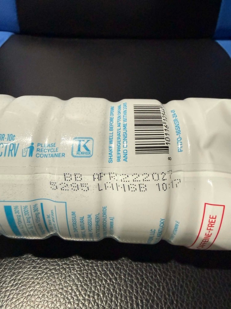 PRIME Hydration Snowball Slushy 16.9 oz Bottle Empty