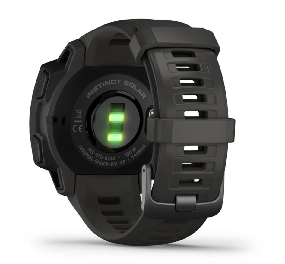 Garmin Solar Standard Edition | Rugged Smartwatch with Solar Charging | Graphite