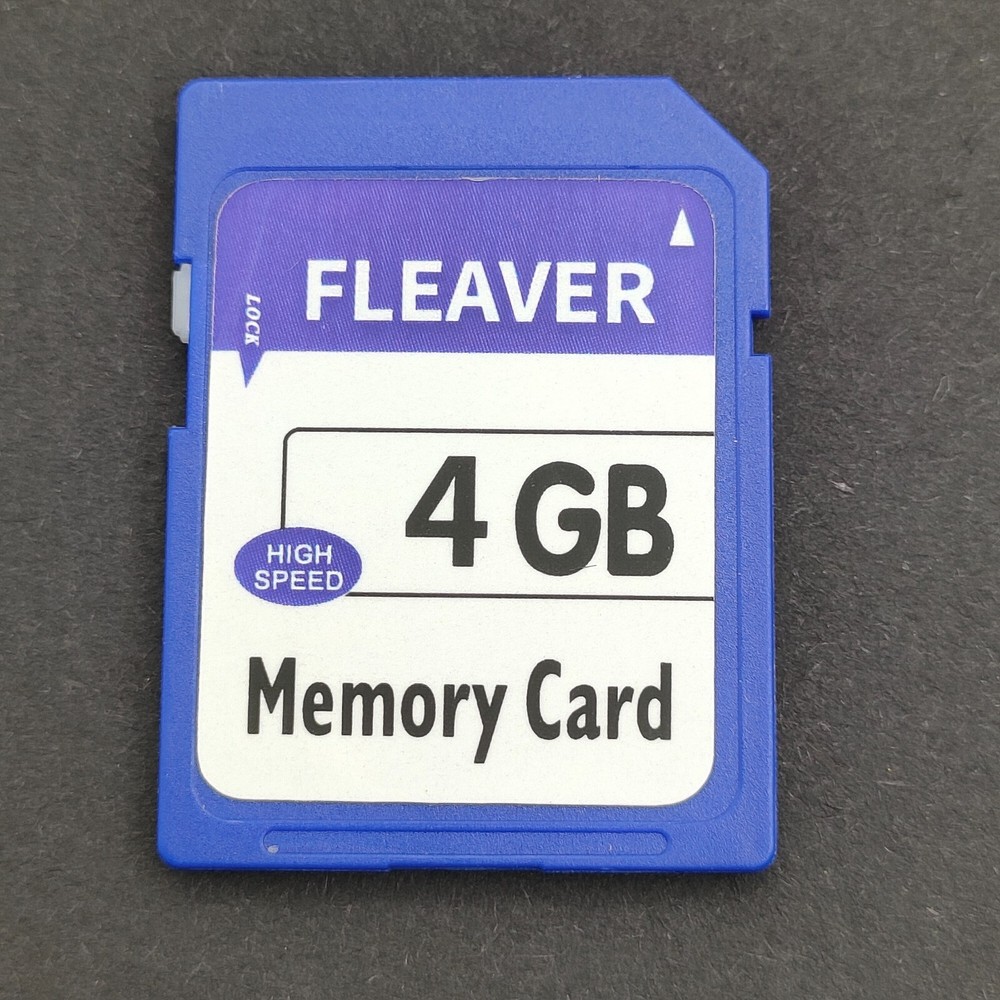 2PACK 4GB SD CARDS Class 4 SDHC Flash Memory Card
