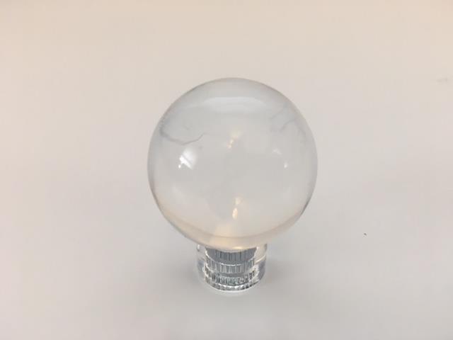 20 Knobs Handles Pulls Kitchen Cabinet Hardware Acrylic Glass Clear